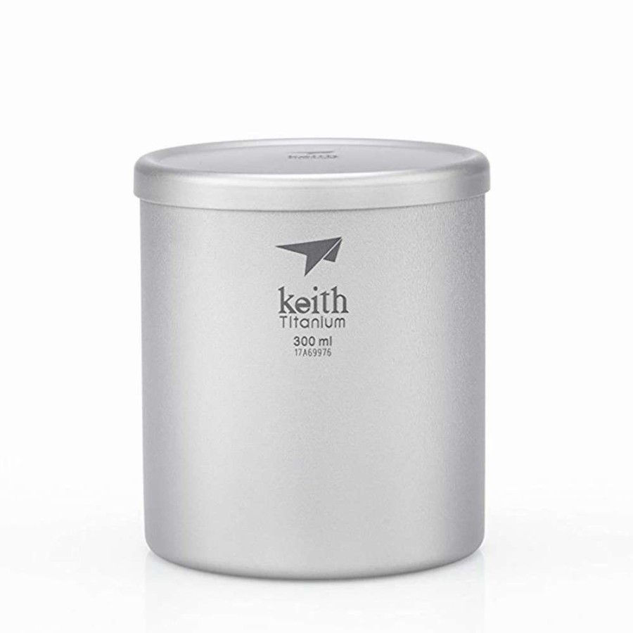 * Best Reviews Of Keith Double-Wall Titanium Mug With Lid | Camp And Hike