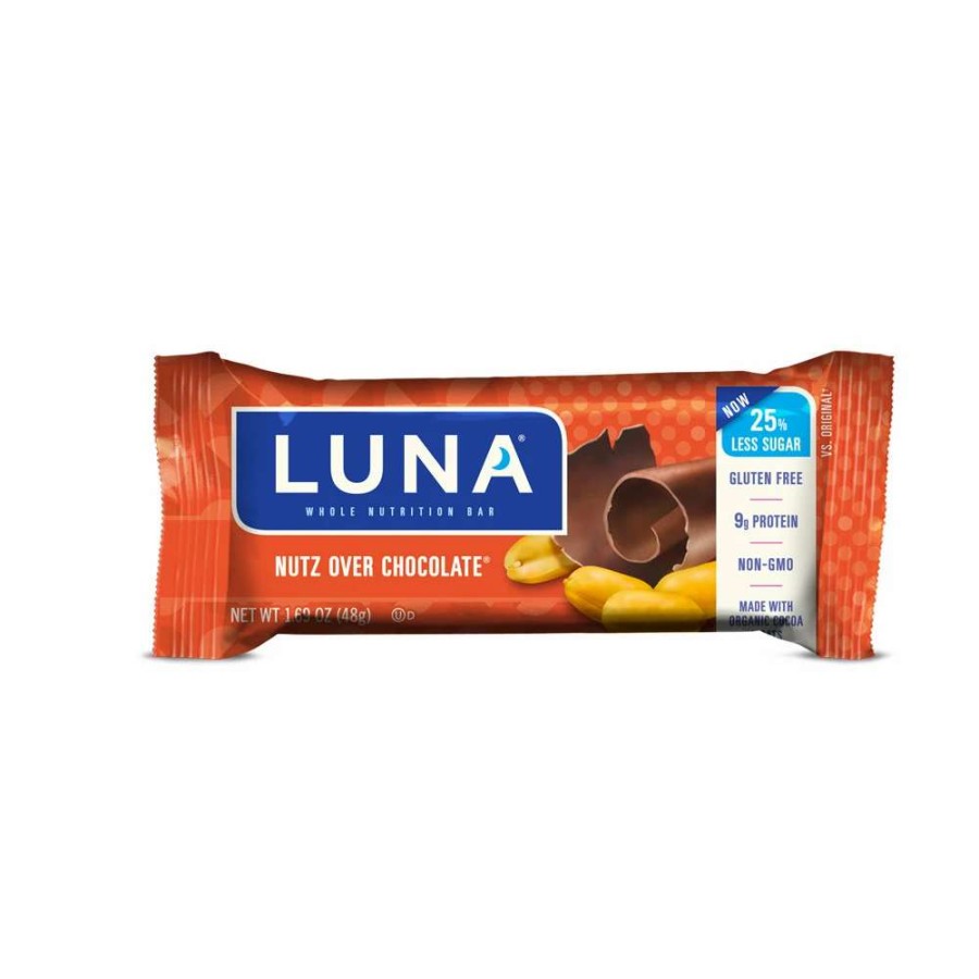 * Best Deal Clif Luna Bar Nutz Over Chocolate | Camp And Hike