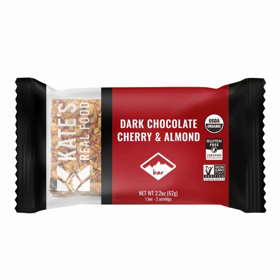 * Top 10 Kate'S Real Food Dark Chocolate Cherry & Almond Bar | Camp And Hike