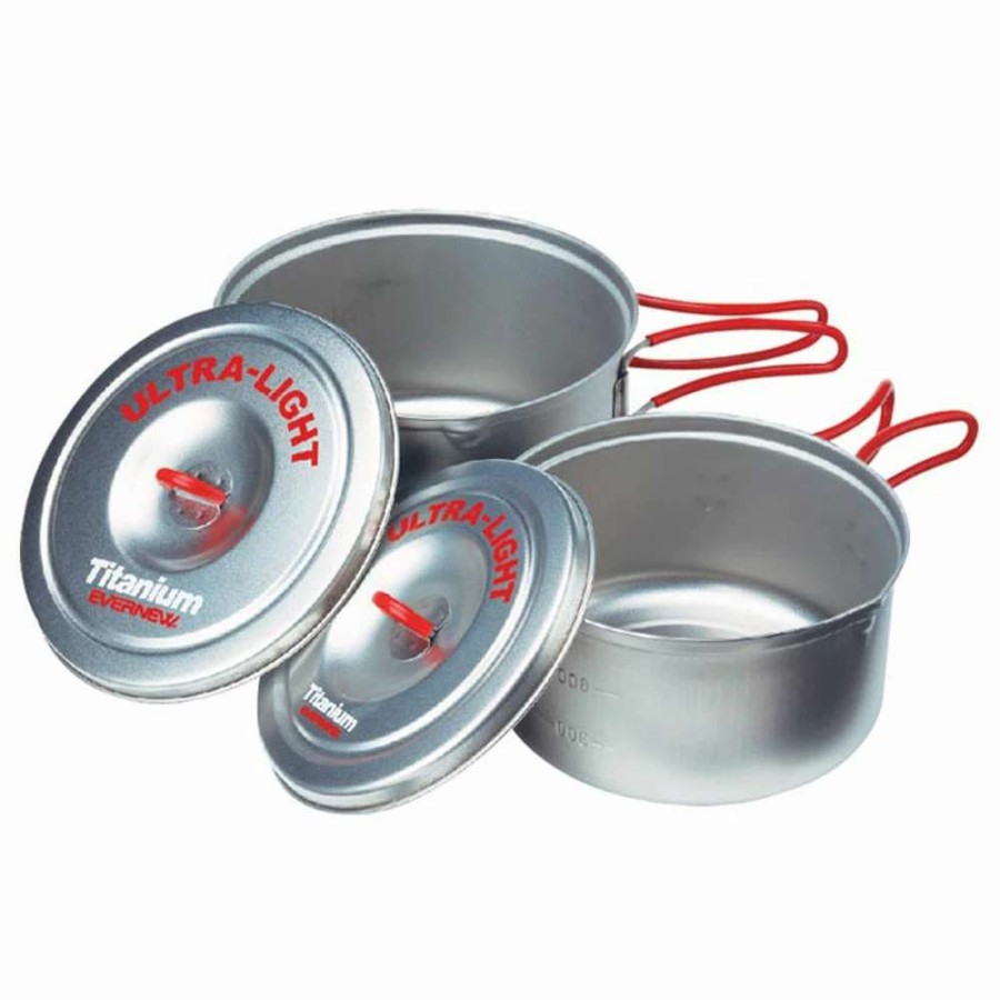 * Best Pirce Evernew Titanium Ul Pot Set Medium | Camp And Hike