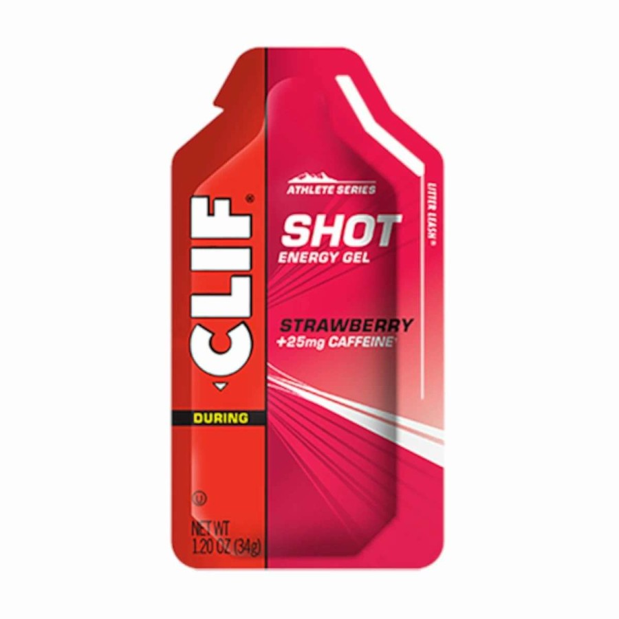 * Discount Clif Shot Energy Gel Strawberry | Camp And Hike