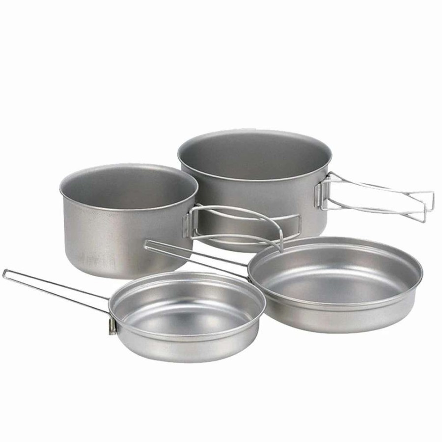 * New Snow Peak Titanium Multi-Compact Cookset | Camp And Hike