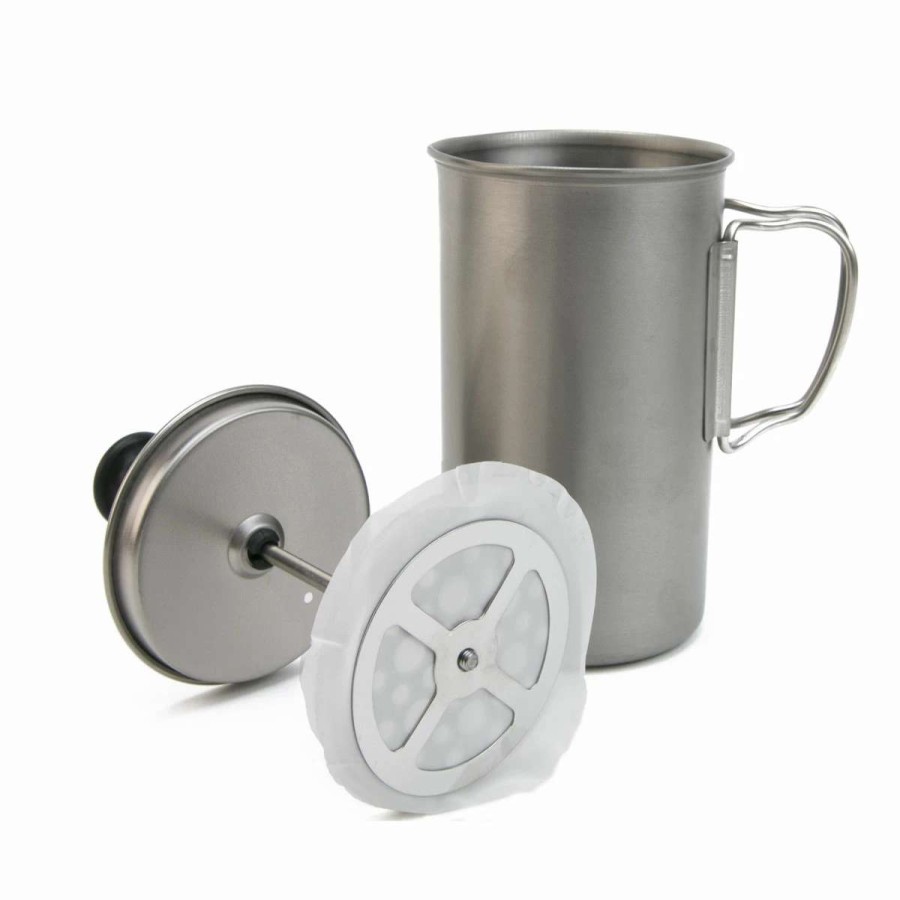 * New Snow Peak Titanium French Press | Camp And Hike