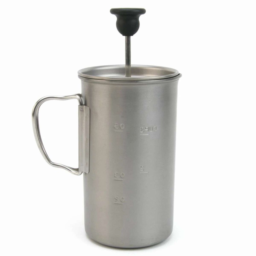 * New Snow Peak Titanium French Press | Camp And Hike