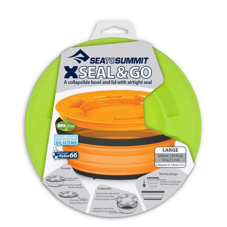 * Hot Sale Sea To Summit X-Seal & Go Large Lime Green | Camp And Hike