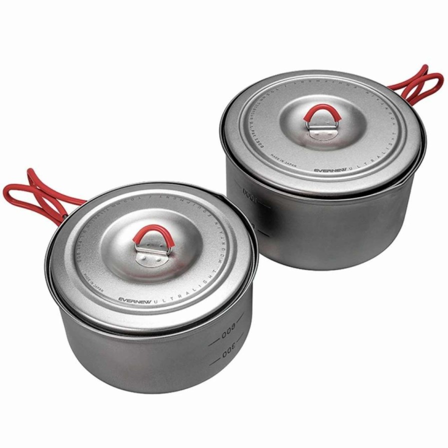 * Best Deal Evernew Ti Ul Pot Set 900 & 1300 | Camp And Hike