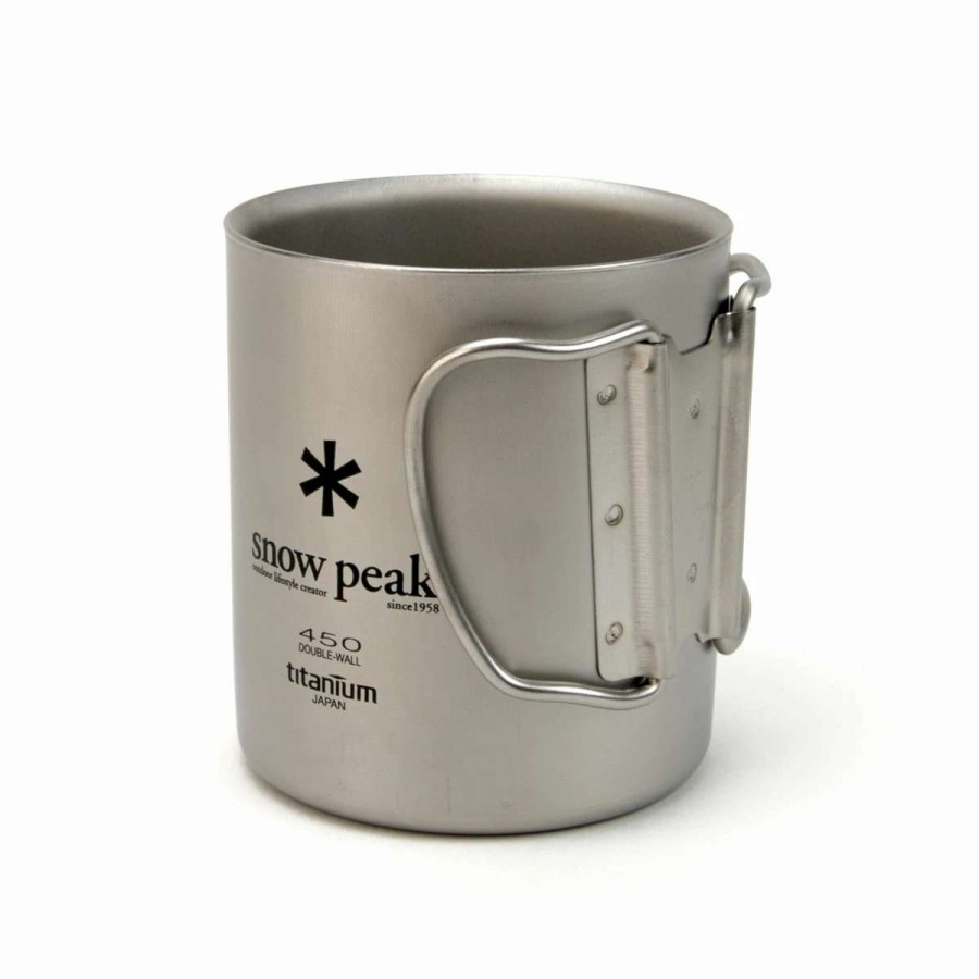 * New Snow Peak Titanium Double Wall 450 Mug | Camp And Hike